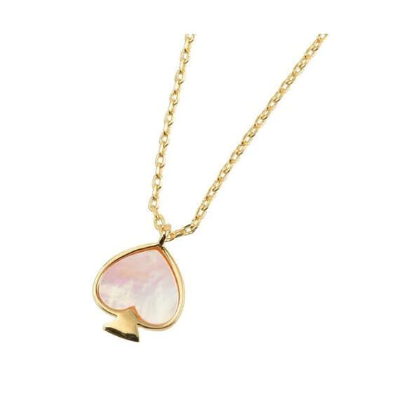 KATE SPADE Rose Gold Signature Spade Spade Mini Pendant NWT - Picture 10 of 10